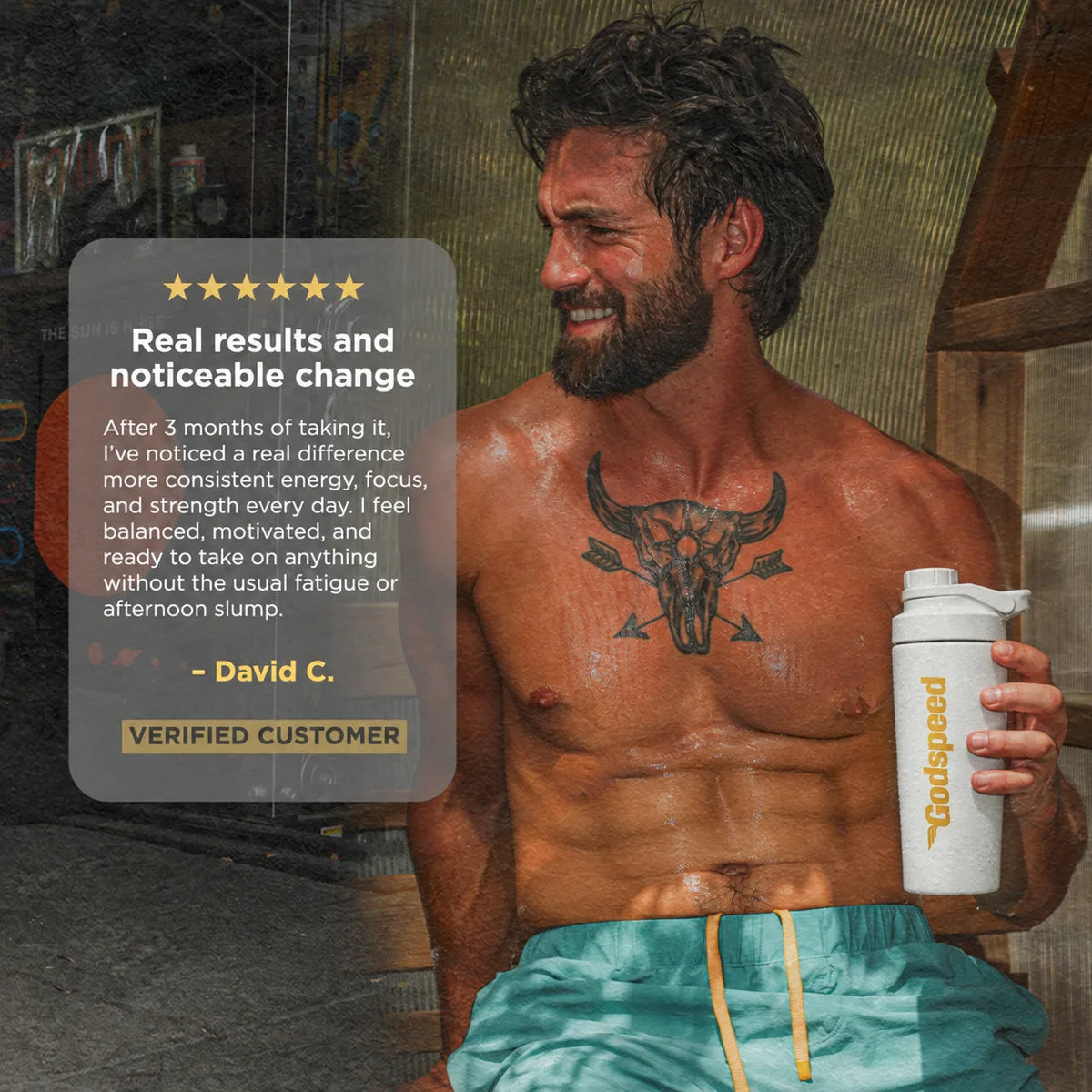 Customer review from David